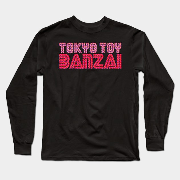 TOKYO TOY BANZAI "RETRO MAGAZINE" LOGO Long Sleeve T-Shirt by TOKYO TOY BASTARD TEE BODEGA